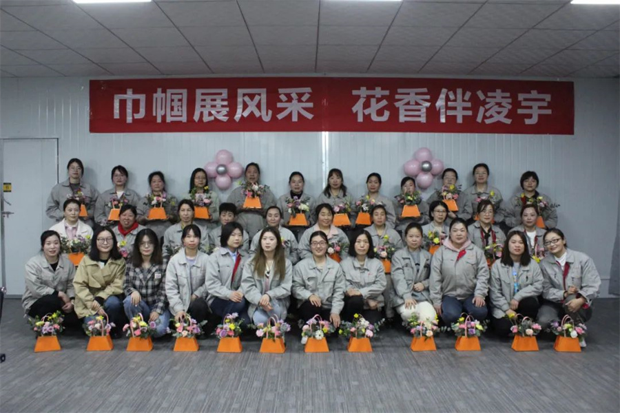 玫瑰亦鏗鏘，凌宇女工有力量！